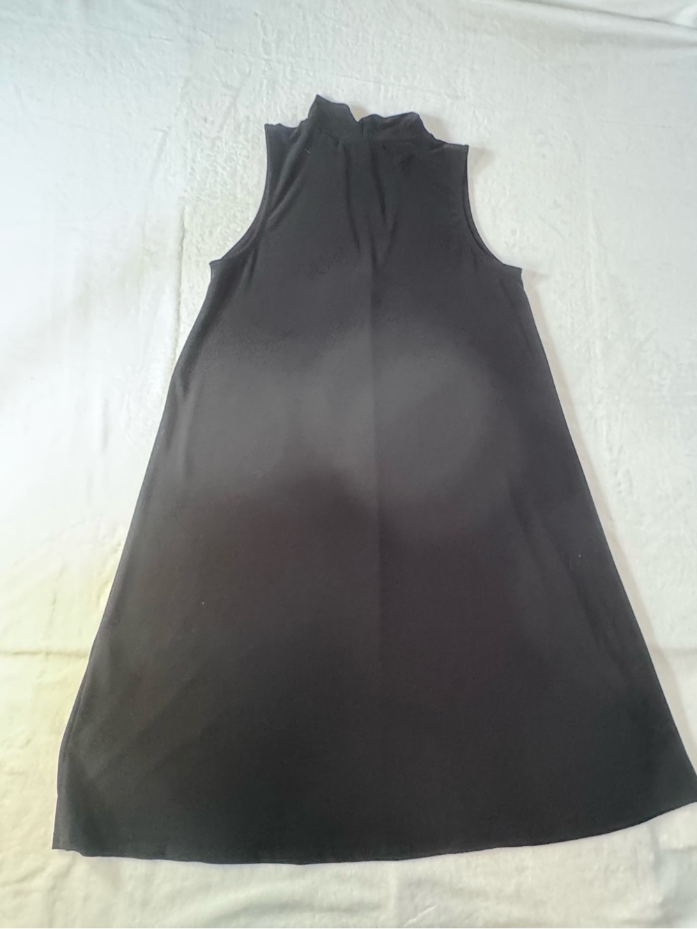 Tiana B Black Sleeveless Mock Neck Swing Dress Size 6 - Picture 11 of 11